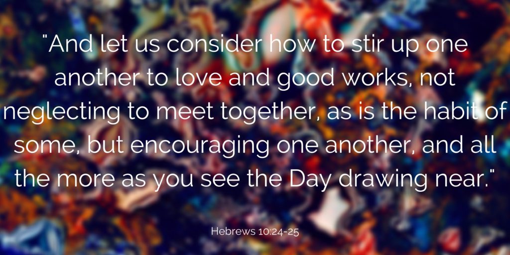 Hebrews 10-24-25